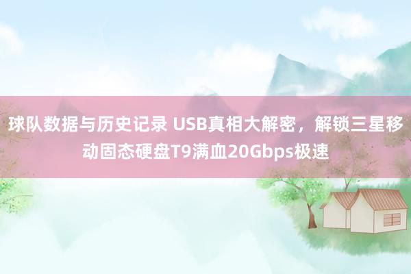 球队数据与历史记录 USB真相大解密,解锁三星移动固态硬盘T9满血20Gbps极速